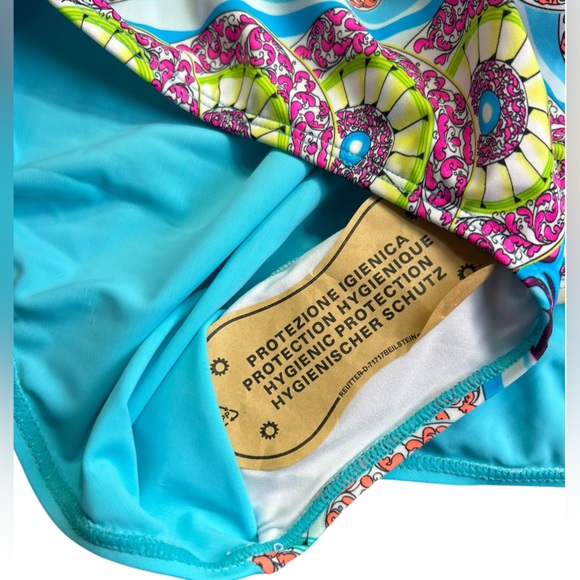 COSTYLEEN womens plus size XXL push up underwire bikini gold hardware tassel NWT - Picture 6 of 7